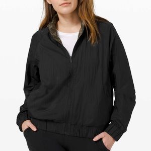 Lululemon Bombs Away Reversible Bomber Jacket